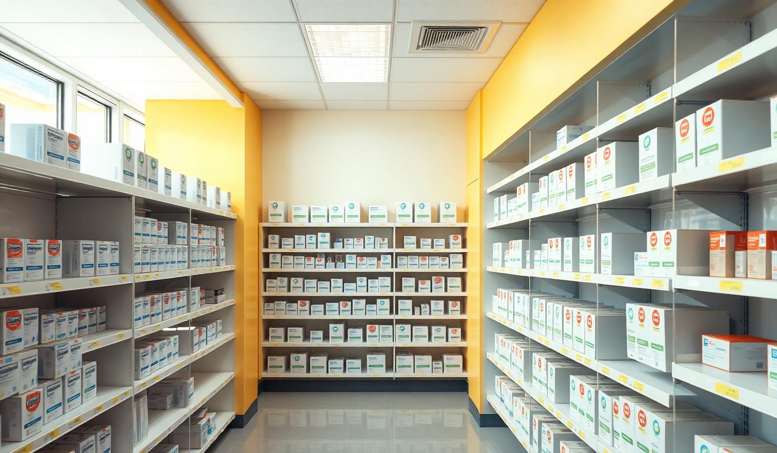 Interior da Drogaria América